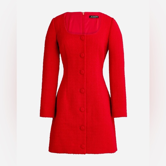 J.Crew Sophia mini dress in maritime tweed - Picture 4 of 10